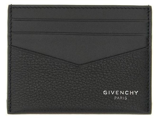 Givenchy Grain Leather Card Holder - view 4