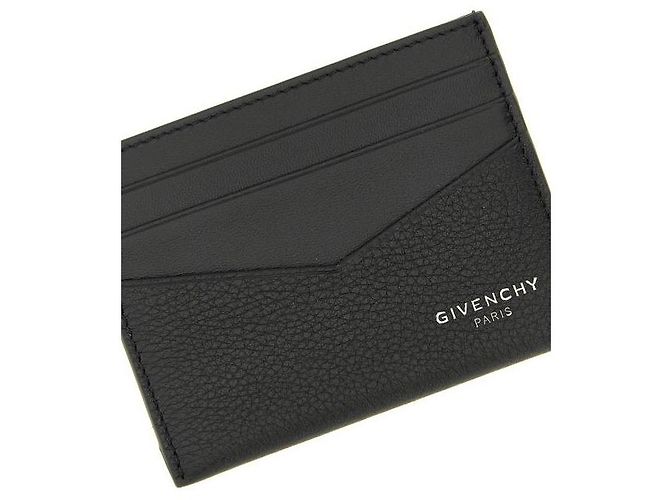 Givenchy Grain Leather Card Holder - view 6