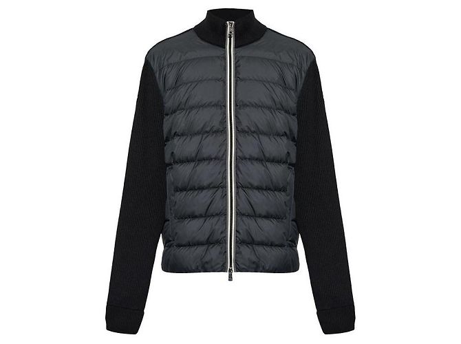 Moncler Gepolsterte Zip-Up-Cardigan Schwarz - Ansicht 4