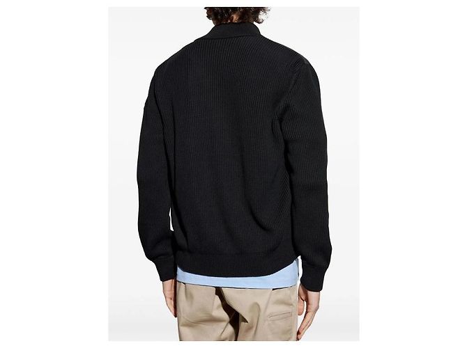 Moncler Gepolsterte Zip-Up-Cardigan Schwarz - Ansicht 7