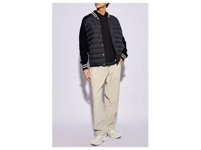 Moncler Gestrickter Steppcardigan Schwarz - Ansicht 5