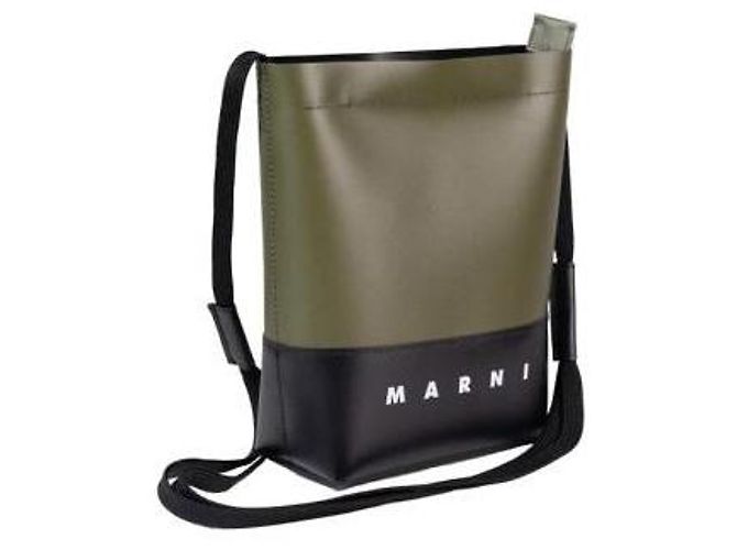 Marni Borsa a tracolla con cinturino in laccio - vista 6
