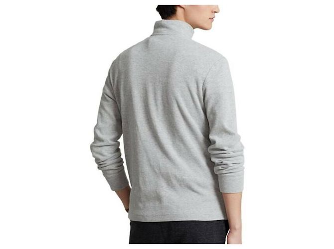 Ralph Lauren Ripp-Halbzip-Pullover mit Pony-Logo-Stickerei - Ansicht 6