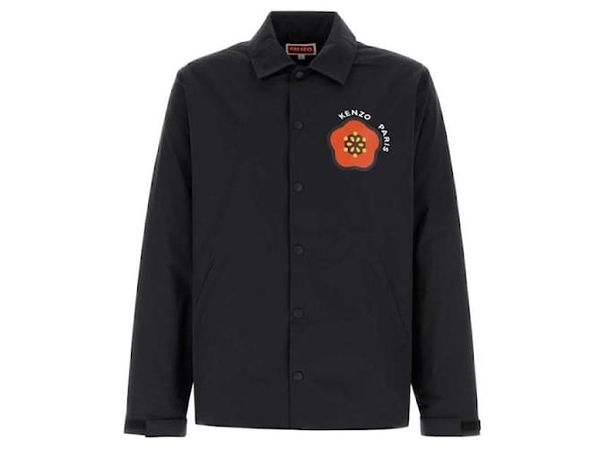 Kenzo Giacca Coach Pop Light Nero - vista 4