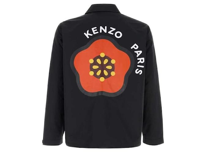 Kenzo Giacca Coach Pop Light Nero - vista 5