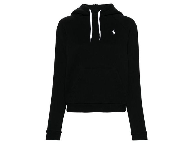 Ralph Lauren Hoodie mit Pony-Logo Schwarz - Ansicht 4