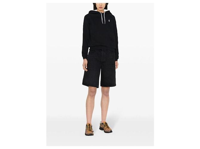 Ralph Lauren Hoodie mit Pony-Logo Schwarz - Ansicht 7