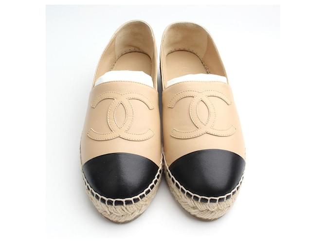 Chanel Espadrilles bicolore Arancione - vista 2