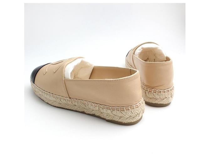 Chanel Espadrilles bicolore Arancione - vista 4