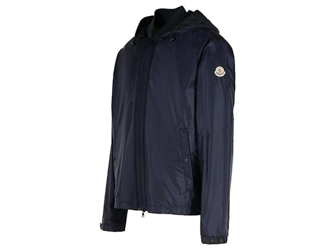 Moncler Giacca con cappuccio Sarrans Blu - vista 5