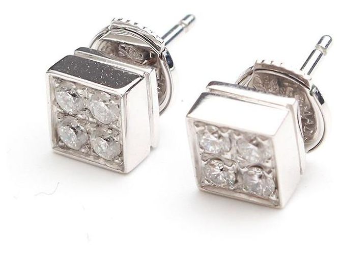 Bulgari Pendientes de Oro Blanco Lucia Multicolor - vista 2