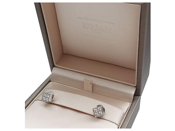 Bulgari Pendientes de Oro Blanco Lucia Multicolor - vista 4