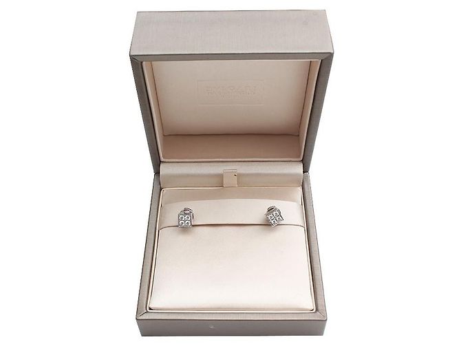 Bulgari Pendientes de Oro Blanco Lucia Multicolor - vista 5