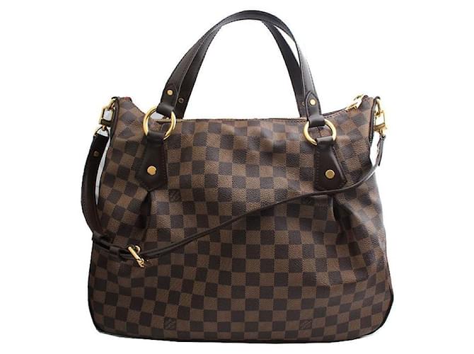 Louis Vuitton Damier Ebene Eva MM Multicolore - vista 3