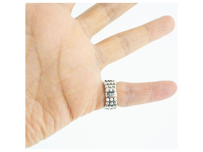 Gucci Unisex Ring für Männer und Frauen Silber - Ansicht 10