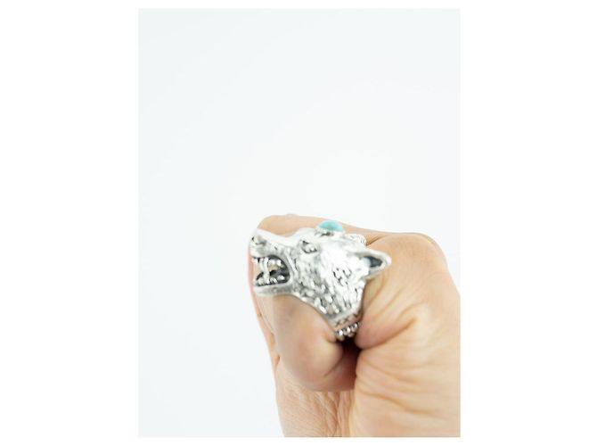 Gucci Unisex Ring für Männer und Frauen Silber - Ansicht 11