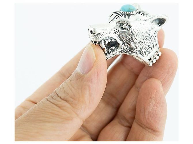 Gucci Unisex Ring für Männer und Frauen Silber - Ansicht 14