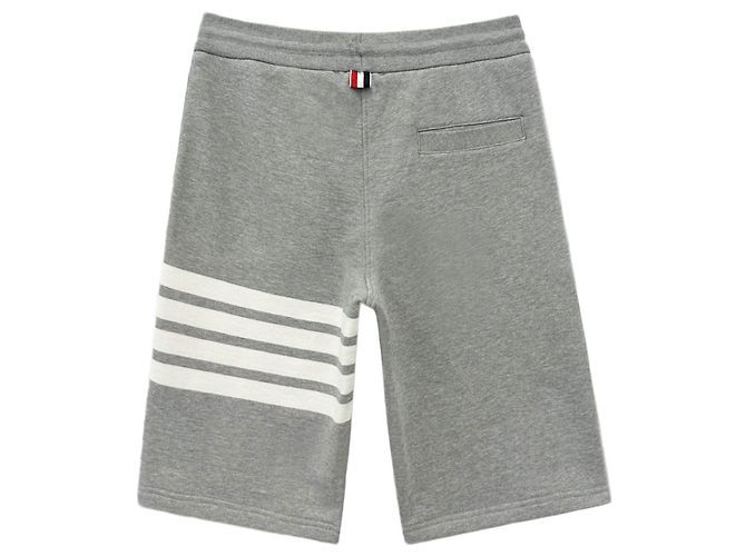 Thom Browne Shorts da Allenamento Diagonal Armband Marrone - vista 2