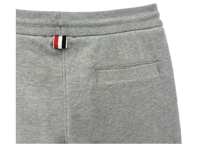 Thom Browne Shorts da Allenamento Diagonal Armband Marrone - vista 4