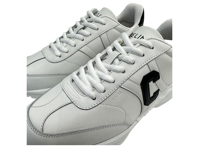 Céline Sneakers basse con lacci per donne Bianco - vista 9