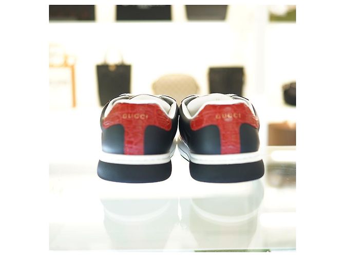 Gucci Sneakers in pelle neri da uomo AADMG Nero - vista 14