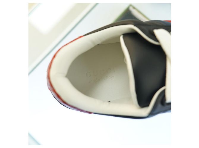 Gucci Sneakers in pelle neri da uomo AADMG Nero - vista 15