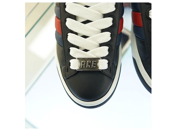 Gucci Sneakers in pelle neri da uomo AADMG Nero - vista 16