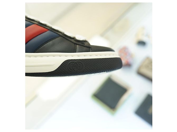Gucci Sneakers in pelle neri da uomo AADMG Nero - vista 17