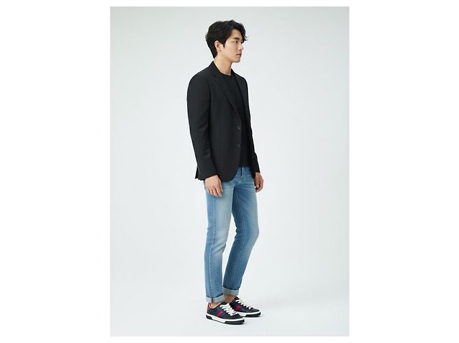 Gucci Sneakers in pelle neri da uomo AADMG Nero - vista 8