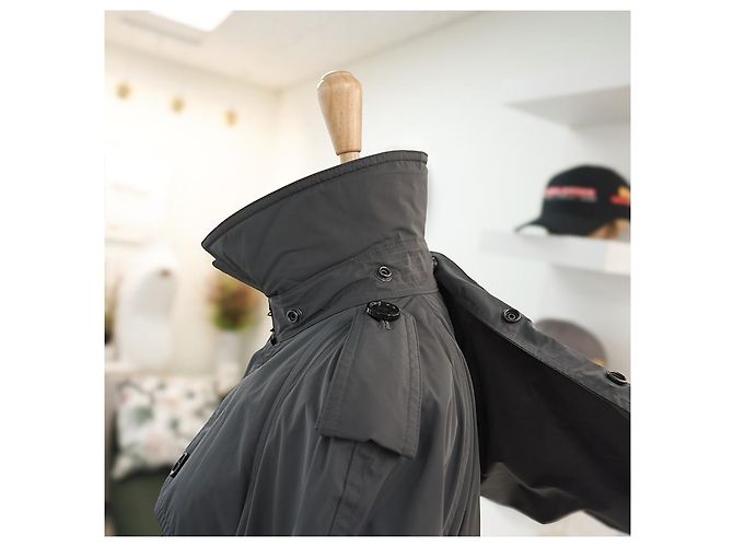 Burberry Abrigo Trench Amberford Gris Tormenta Castaño - vista 15