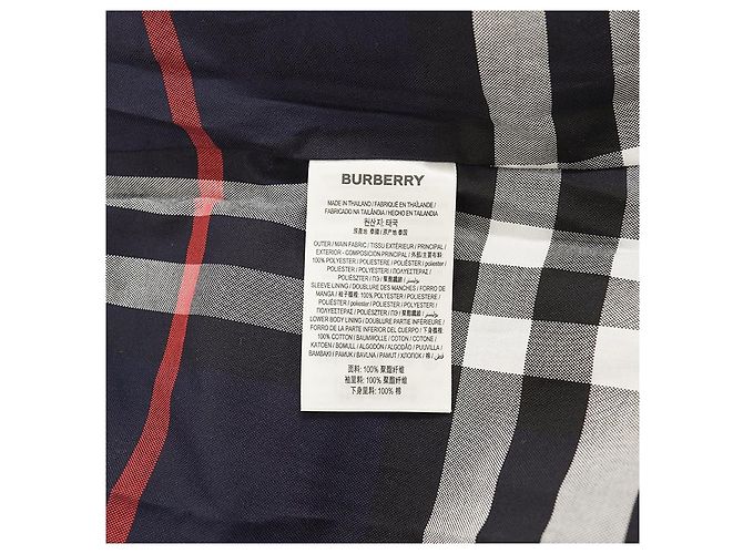 Burberry Abrigo Trench Amberford Gris Tormenta Castaño - vista 18