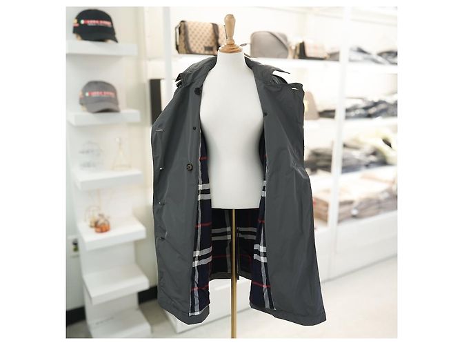 Burberry Abrigo Trench Amberford Gris Tormenta Castaño - vista 21