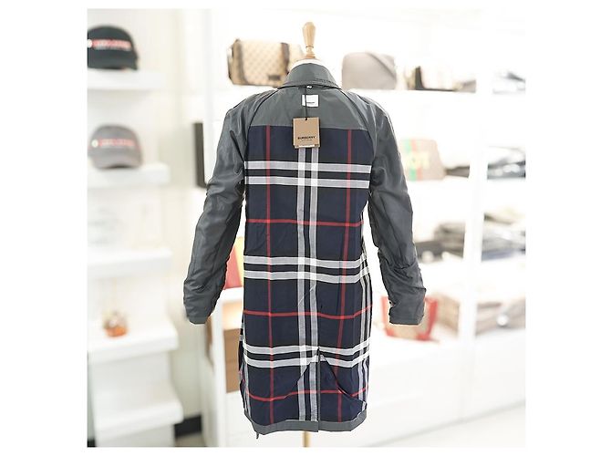 Burberry Abrigo Trench Amberford Gris Tormenta Castaño - vista 23