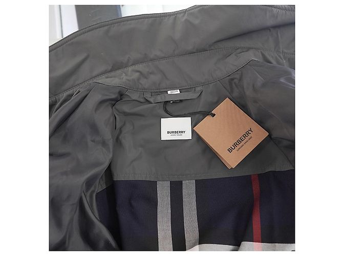 Burberry Abrigo Trench Amberford Gris Tormenta Castaño - vista 25