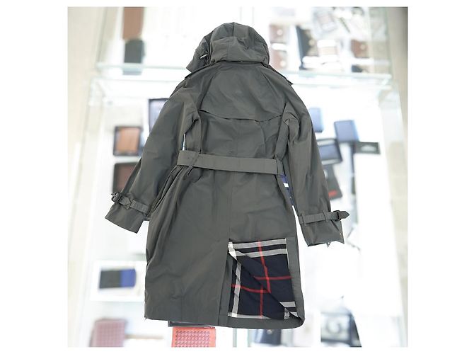 Burberry Abrigo Trench Amberford Gris Tormenta Castaño - vista 27