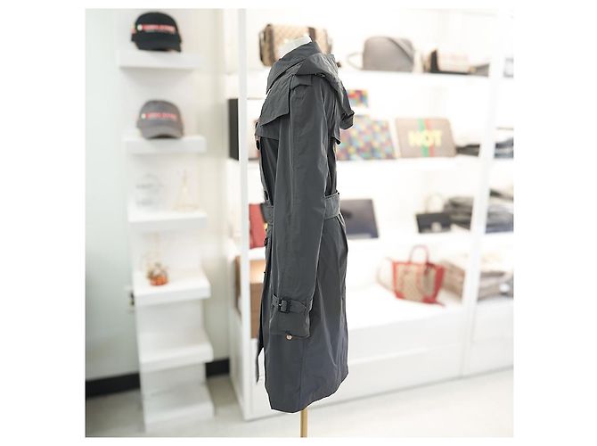 Burberry Abrigo Trench Amberford Gris Tormenta Castaño - vista 4