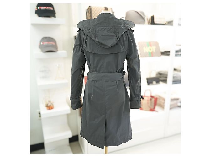 Burberry Abrigo Trench Amberford Gris Tormenta Castaño - vista 5