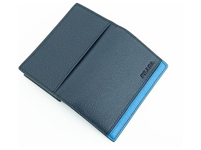 Prada Portacarte da uomo MB Blu - vista 10