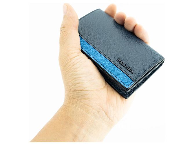 Prada Portacarte da uomo MB Blu - vista 14