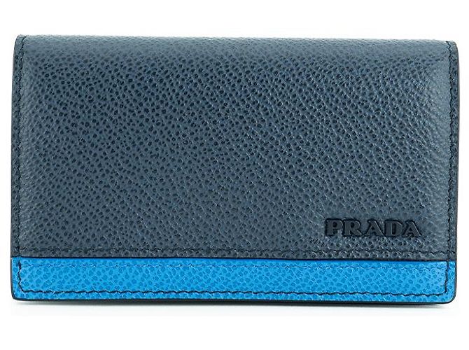 Prada Portacarte da uomo MB Blu - vista 2