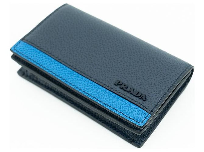 Prada Portacarte da uomo MB Blu - vista 8