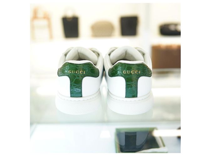 Gucci Sneakers in pelle bianca da uomo AADMG Bianco - vista 14