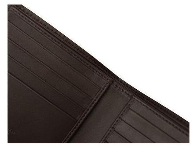 Bottega Veneta Portafoglio Intrecciato Marrone Scuro - vista 9