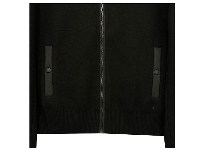 Moncler Grenoble Mixed Padding Jacket Black - view 10