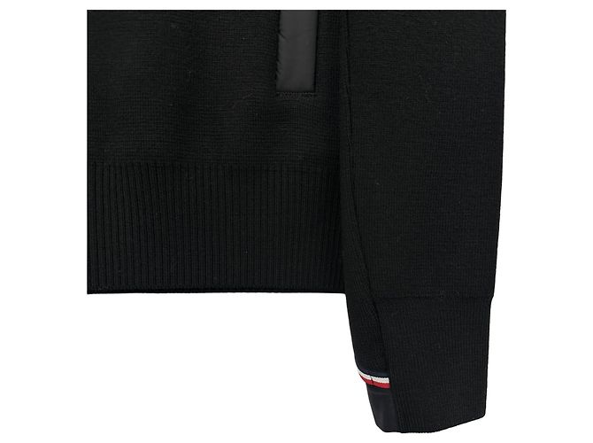 Moncler Grenoble Mixed Padding Jacket Black - view 11