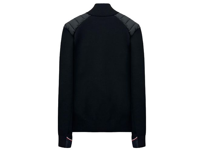 Moncler Grenoble Mixed Padding Jacket Black - view 2