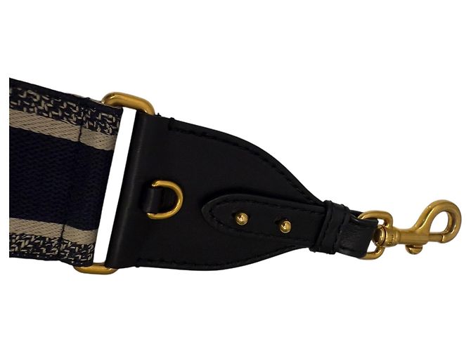 Dior Correa de hombro con logo Azul - vista 4