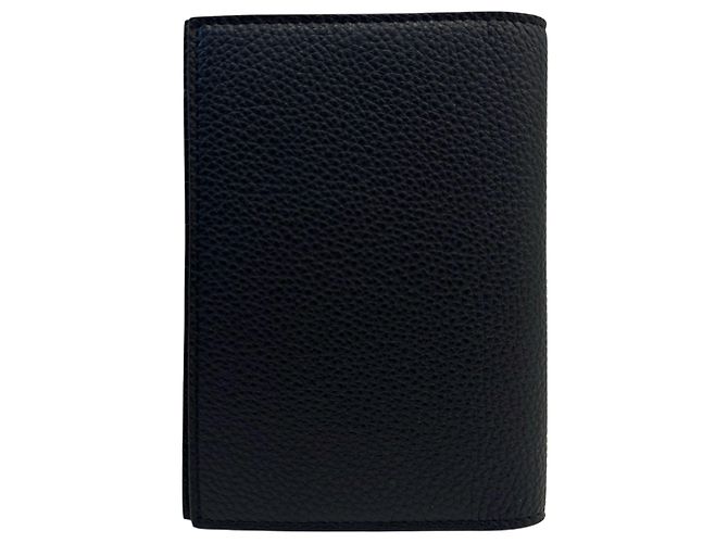 Tom Ford Porta passaporto in pelle grana con logo Nero - vista 8