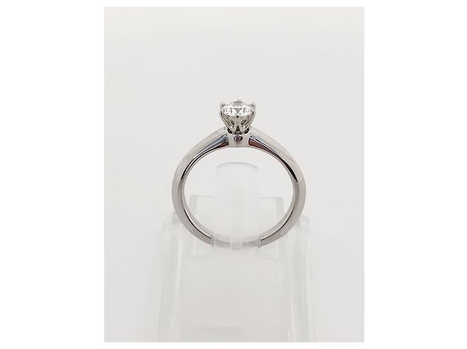 Tiffany & Co Anello in diamante di platino Argento - vista 11