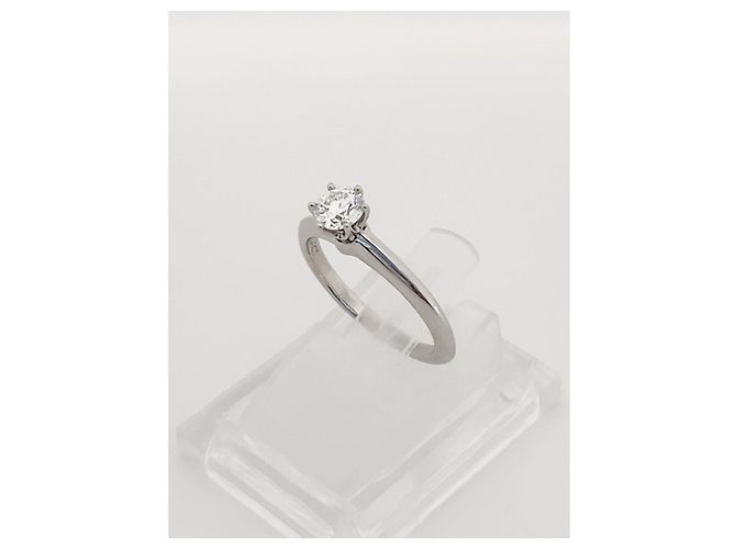 Tiffany & Co Anello in diamante di platino Argento - vista 13